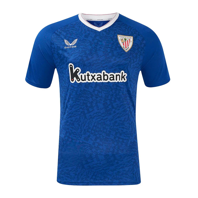 Camisa Athletic Bilbao Away 24/25 Torcedor Azul