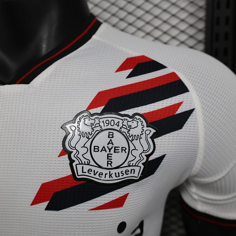 Camisa Bayer Leverkusen Away 24/25 Jogador Branca