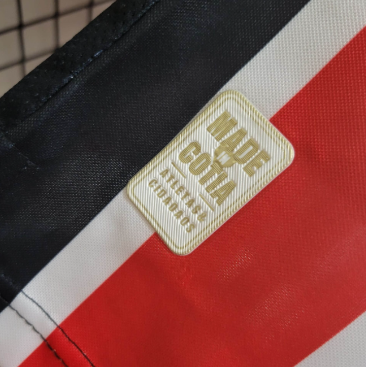 Camisa São Paulo Away 24/25 Jogdor Vermelha e Branca