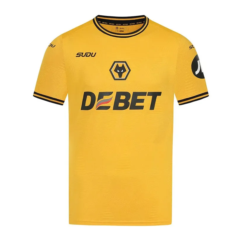 Camisa Wolverhampton Home 24/25 Torcedor Amarela