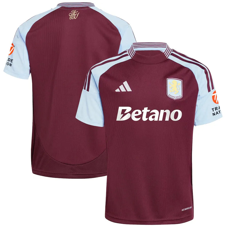 Camisa Aston Villa Home 24/25 - Torcedor Vinho