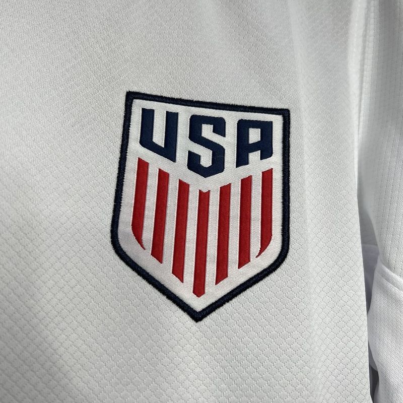 Camisa Estados Unidos Home 24/25 Feminina Branca