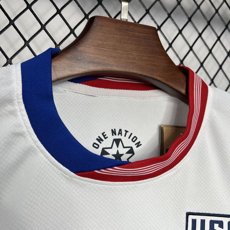 Camisa Estados Unidos Home 24/25 Feminina Branca