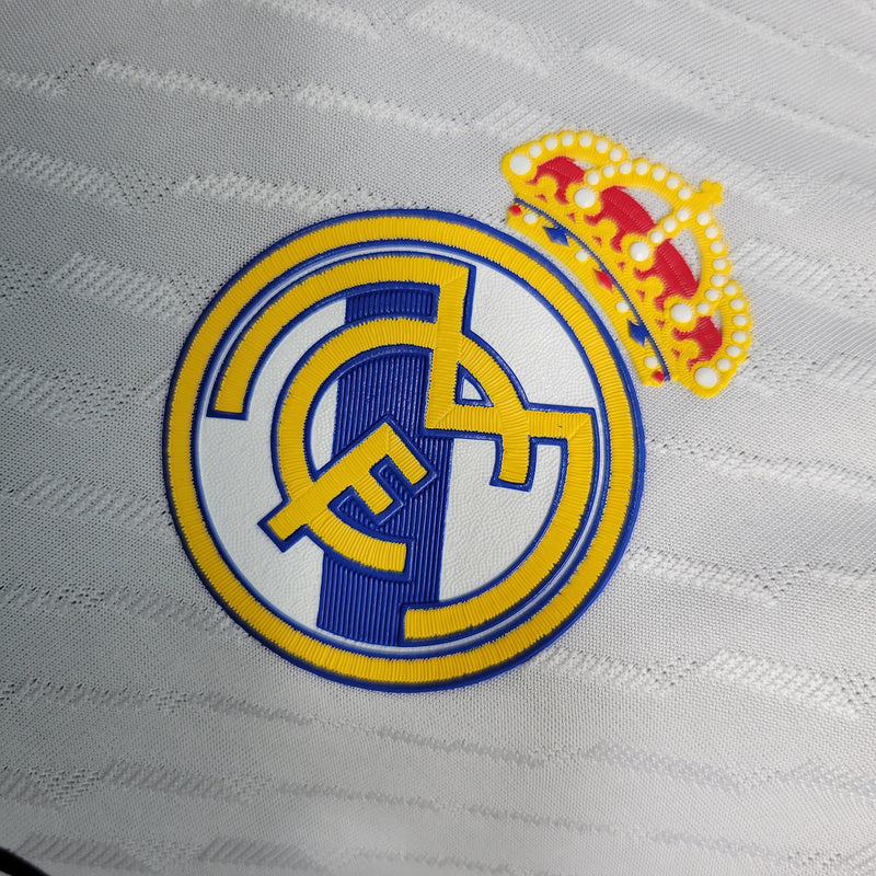 Camisa Real Madrid Home 23/24 Jogador Branca