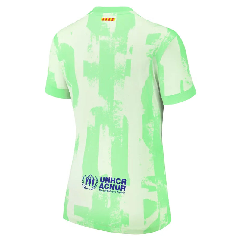 Camisa Barcelona Third 24/25 - Feminina Verde