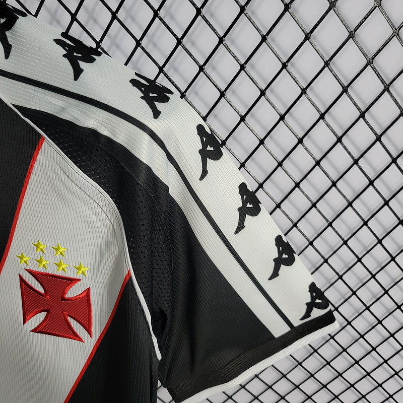 Camisa Vasco Home Retrô 2000 Torcedor Preta