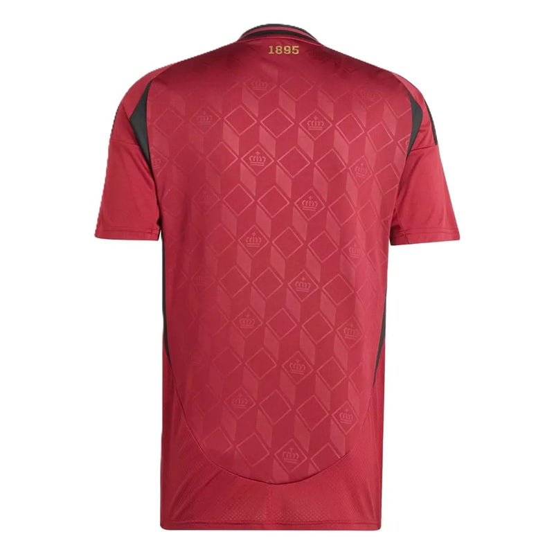 Camisa Bélgica Home 2024 - Torcedor Vermelha