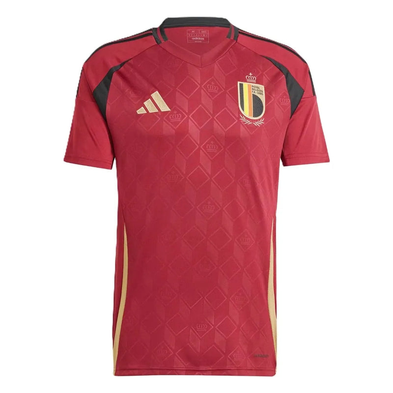 Camisa Bélgica Home 2024 - Torcedor Vermelha