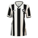 Camisa Botafogo Home 24/25 Feminina - Preta e Branca