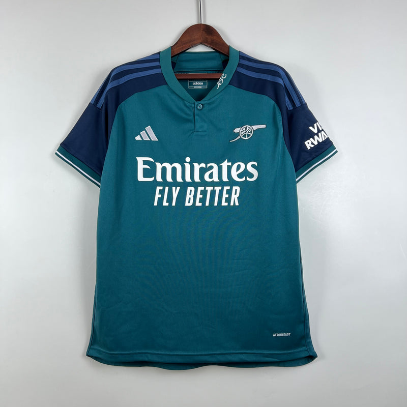 Camisa Arsenal Third 23/24 - Torcedor Verde