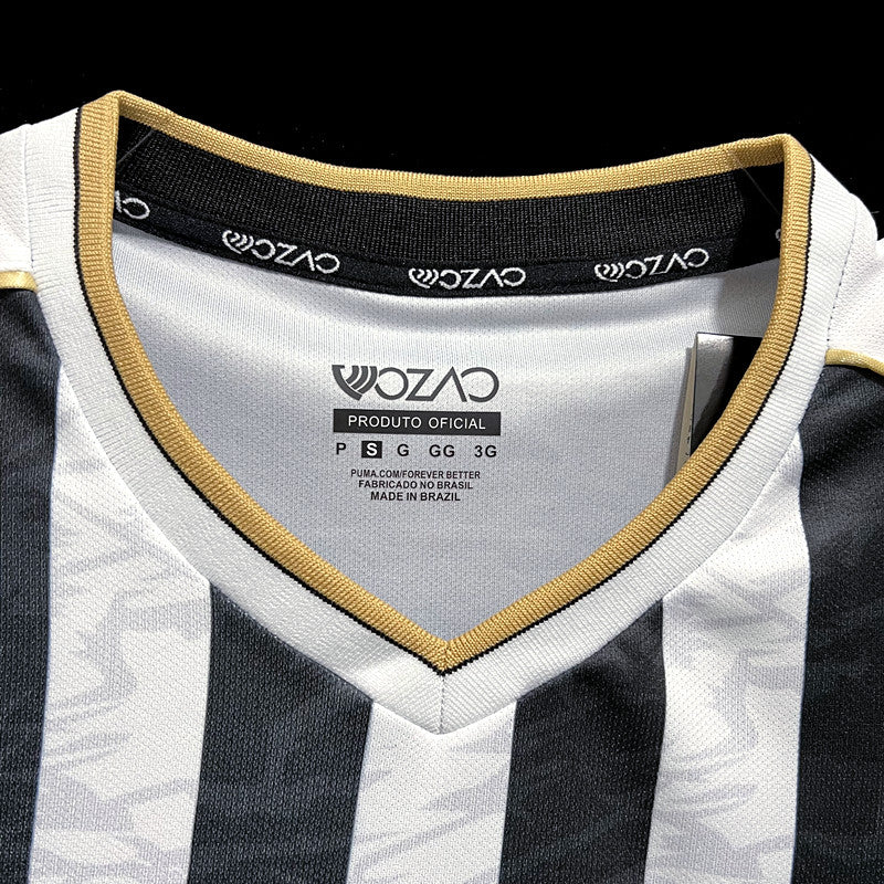 Camisa Ceará Home 23/24 Torcedor Branca e Preta