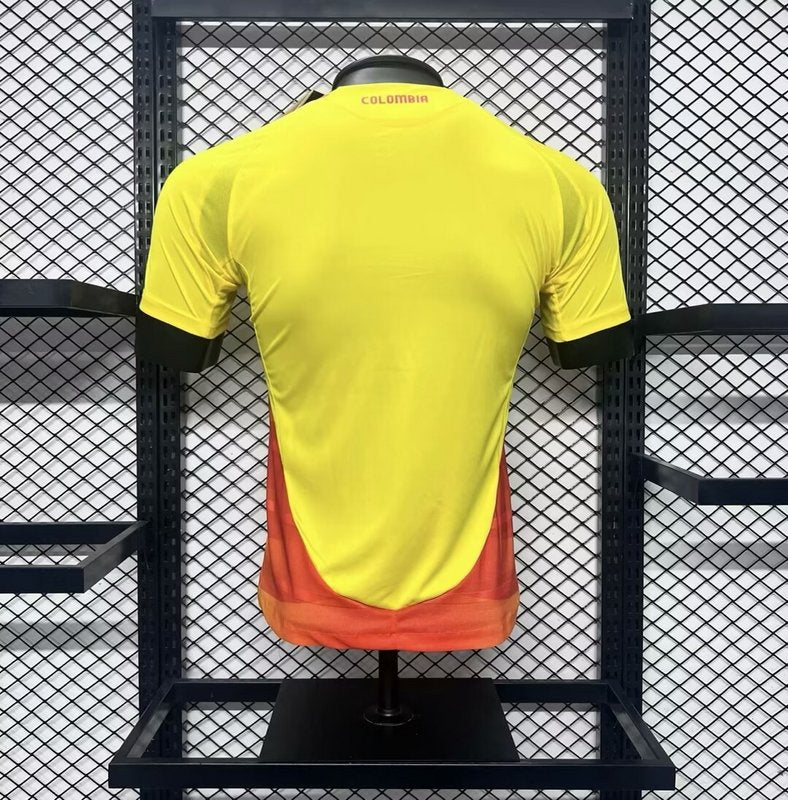 Camisa Colômbia Home 24/25 Jogador Amarela