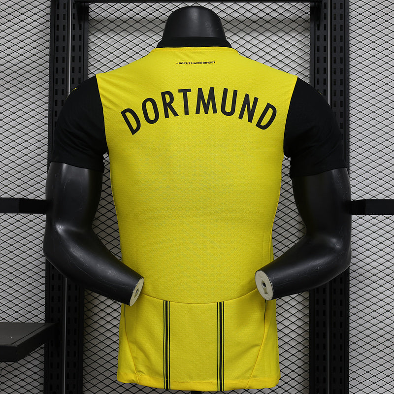 Camisa Borussia Dortmund Home 24/25 Jogador Amarela