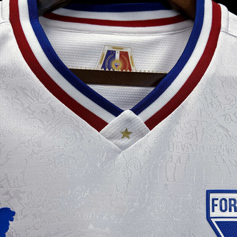 Camisa Fortaleza Away 24/25 - Torcedor Branca