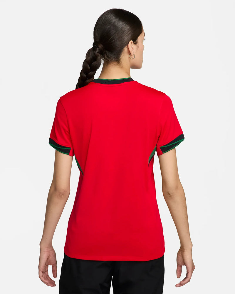 Camisa Portugal Home 24/25 - Feminina Vermelha