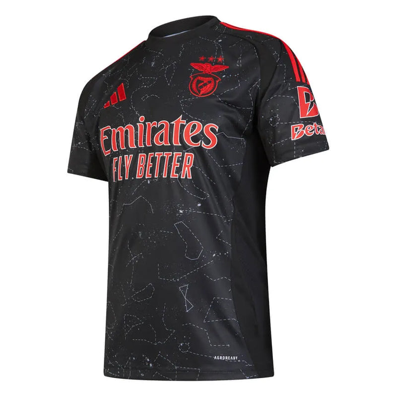 Camisa Benfica Away 24/25 - Torcedor Preta