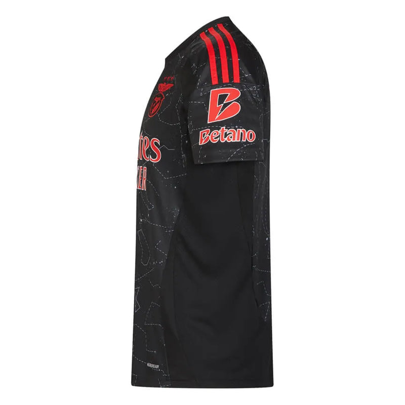 Camisa Benfica Away 24/25 - Torcedor Preta