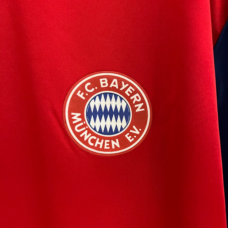 Camisa Bayern de Munique Retrô 94/95 Torcedor Vermelha e Azul