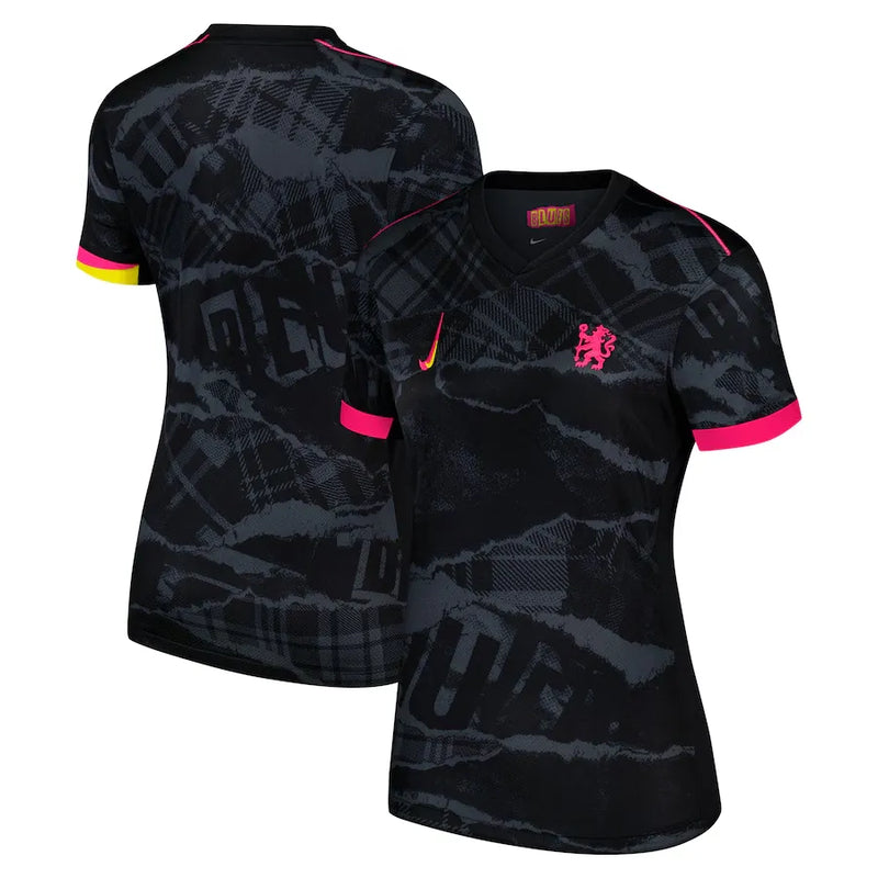 Camisa Chelsea Third 24/25 - Feminina Preta