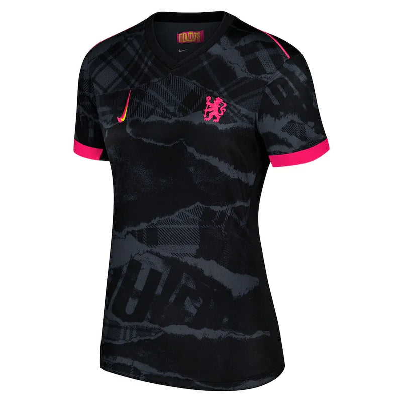 Camisa Chelsea Third 24/25 - Feminina Preta