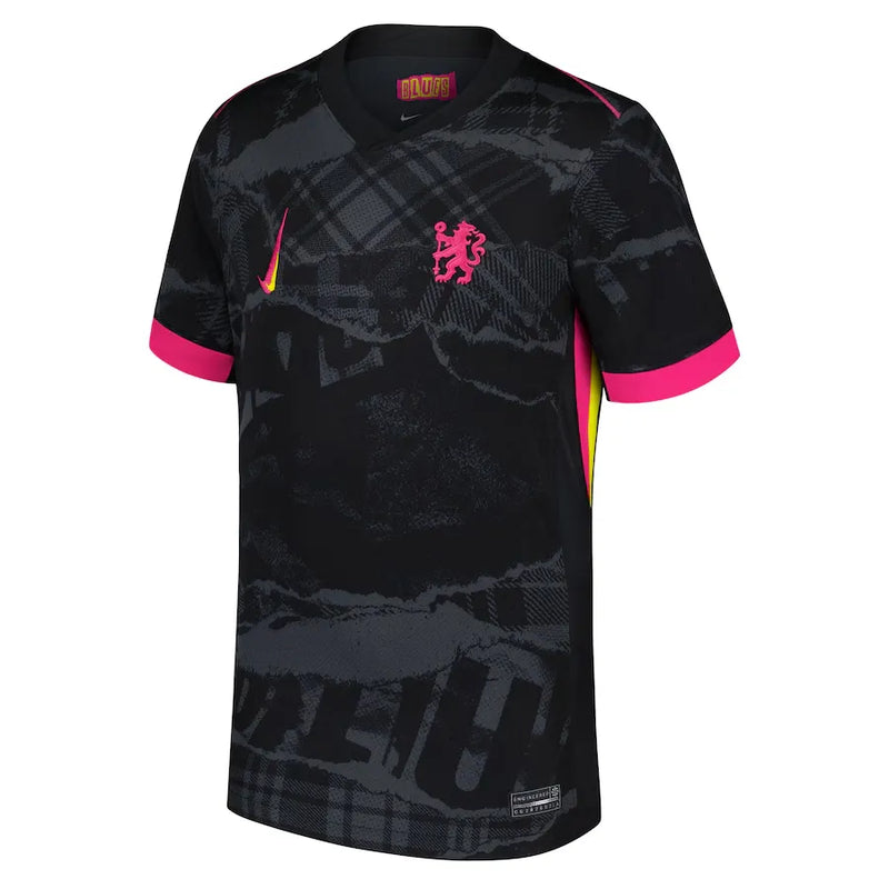 Camisa Chelsea Third 24/25 - Torcedor Preta