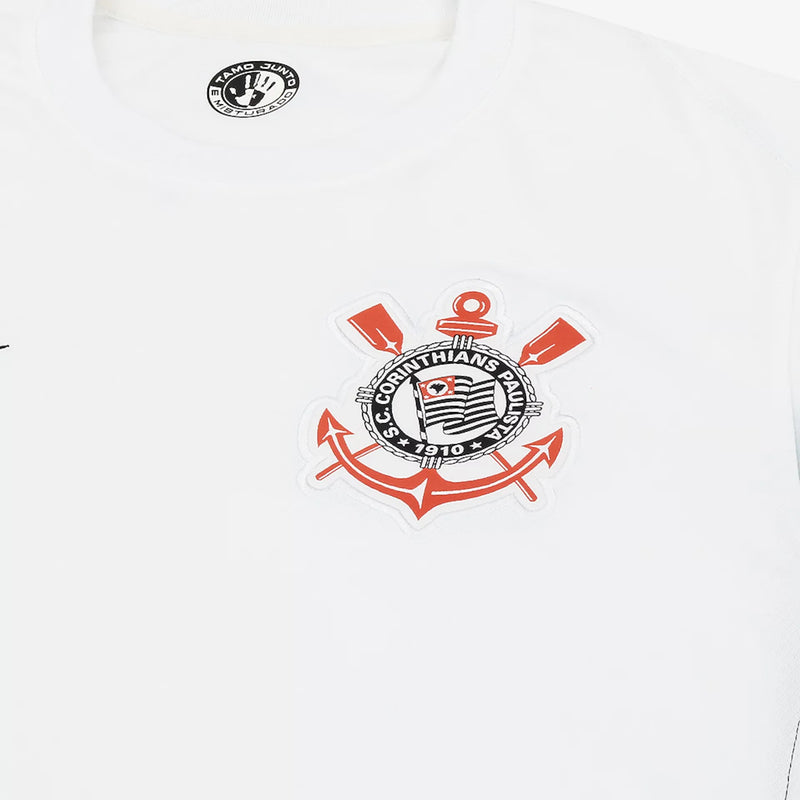 Camisa Corinthians Home 24/25 Torcedor - Branca