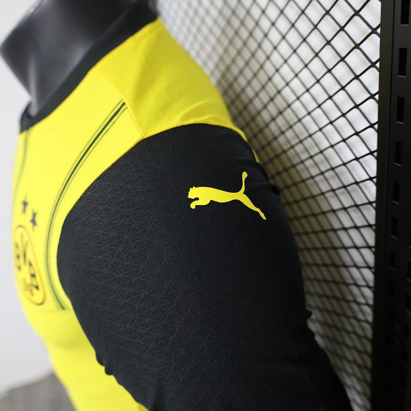 Camisa Borussia Dortmund Home 24/25 Jogador Amarela