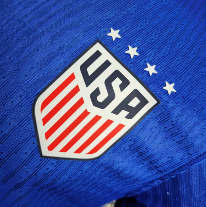 Camisa Estados Unidos Away 24/25 Jogador Azul