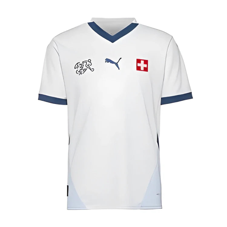 Camisa Suíça Away 24/25 Torcedor Branca