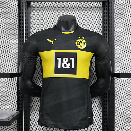 Camisa Borussia Dortmund Away 24/25 Jogador Preta