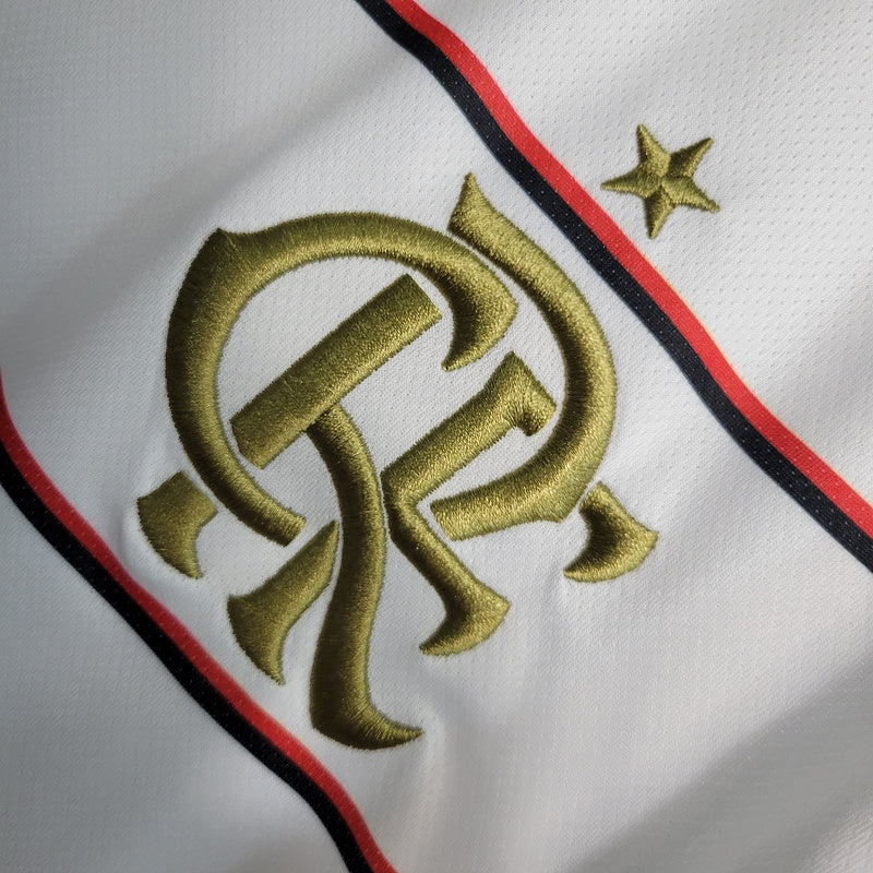 Regata Flamengo Away 23/24 Torcedor Branca