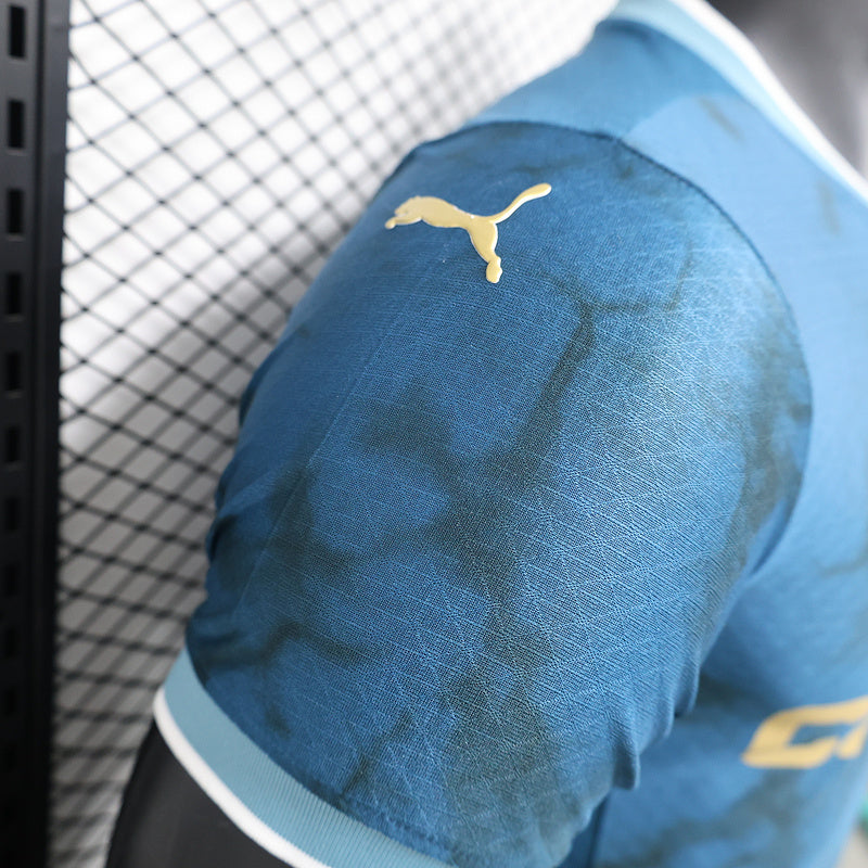 Camisa Olympique de Marseille Away 24/25 Jogador Azul