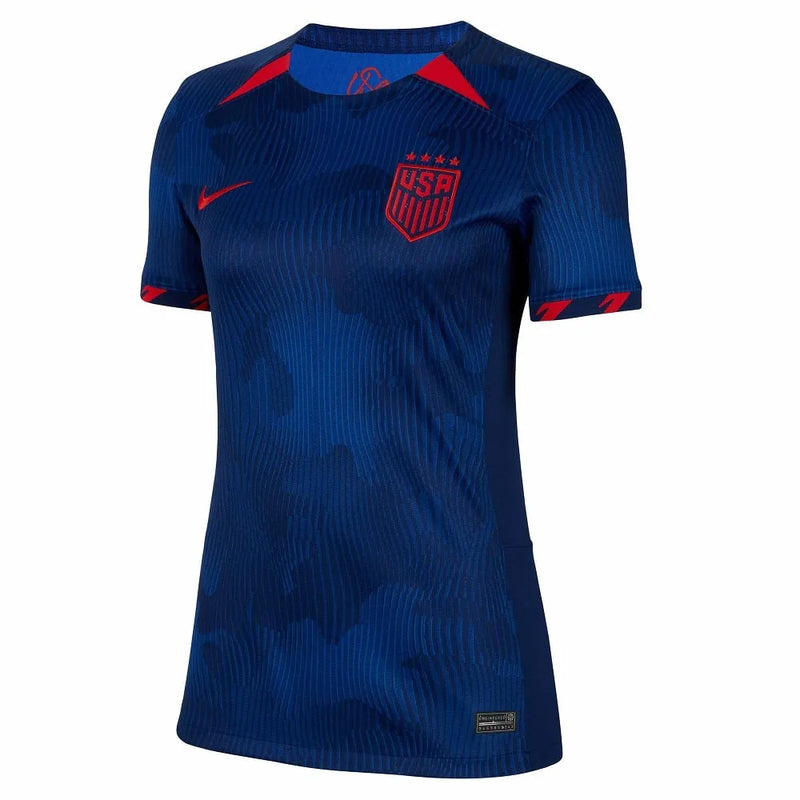Camisa Estados Unidos Away 23/24 - Feminina Azul