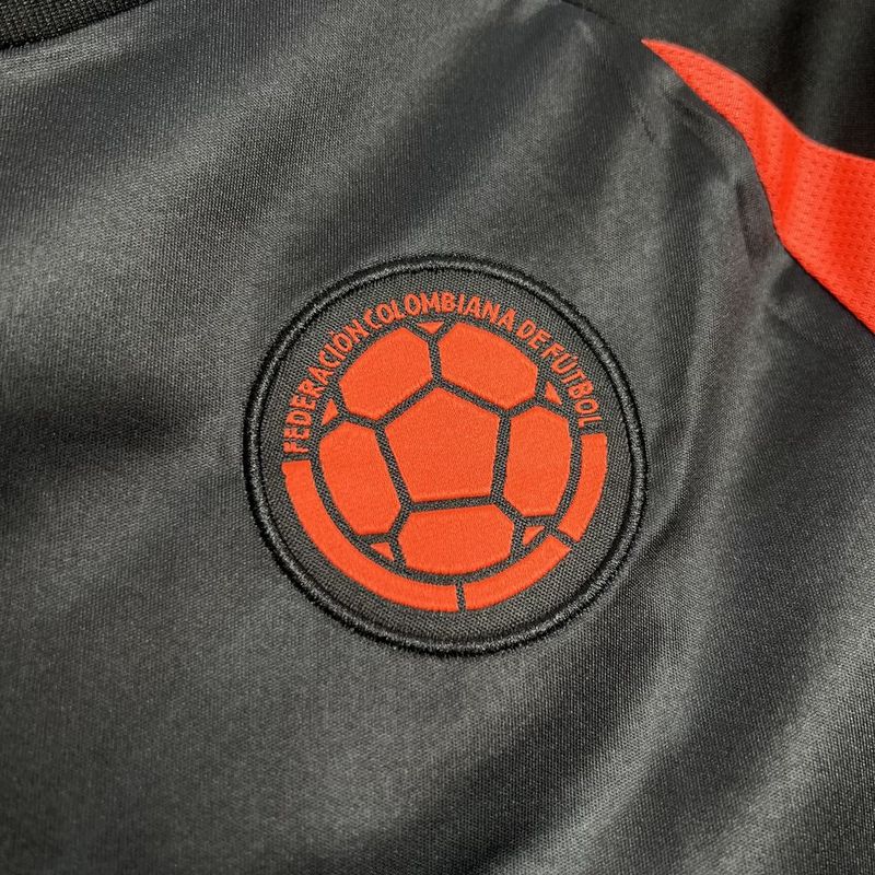 Camisa Colômbia Away 24/25 Feminina Preta
