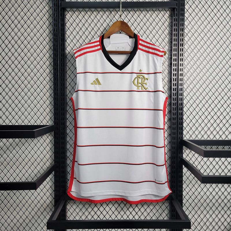Regata Flamengo Away 23/24 Torcedor Branca