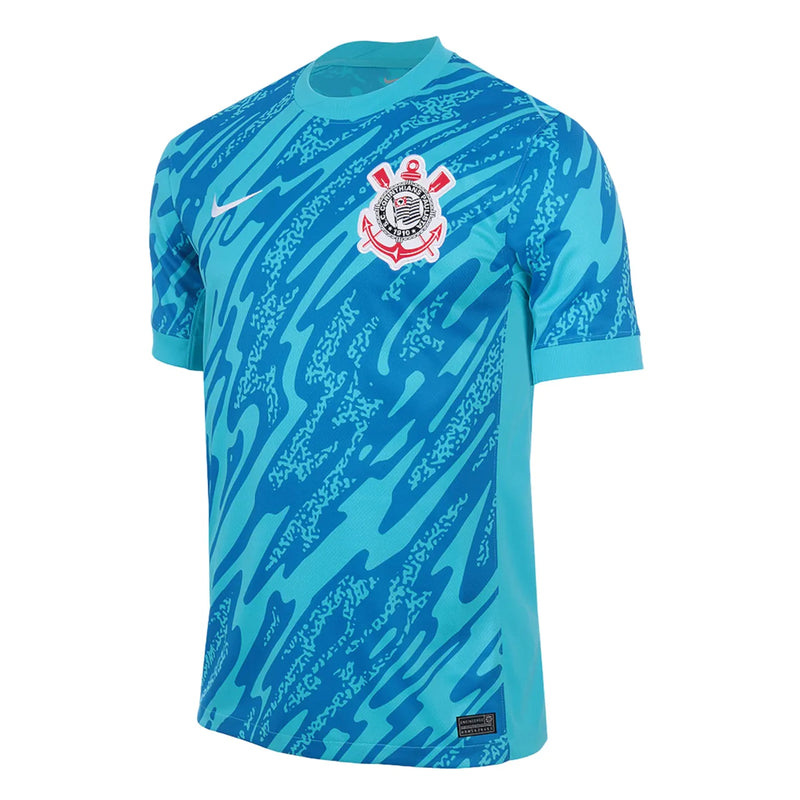 Camisa Corinthians Goleiro 24/25 Torcedor - Azul