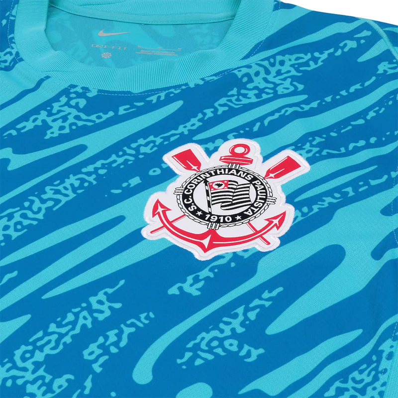 Camisa Corinthians Goleiro 24/25 Torcedor - Azul