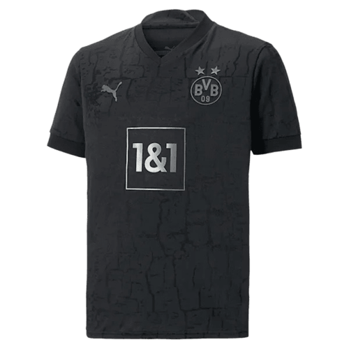 Camisa Borussia Dortmund Blackout 23/24 - Torcedor Preta