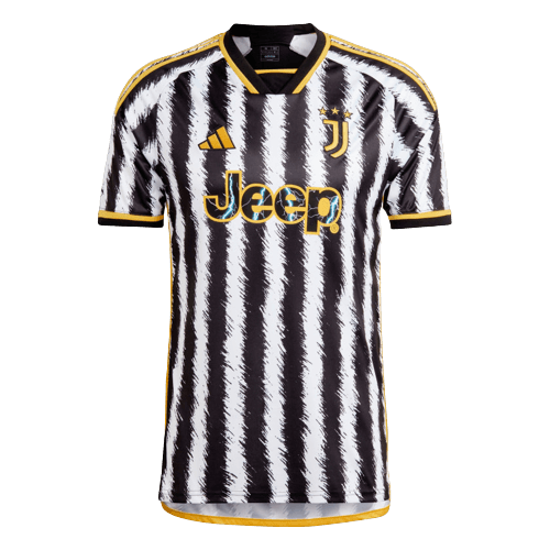 Camisa Juventus Home 23/24 - Torcedor Branca e Preta