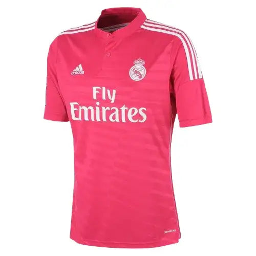 Camisa Real Madrid Away 14/15 Retrô - Torcedor Rosa