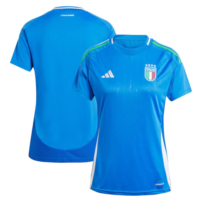 Camisa Itália Home 24/25 - Feminina Azul