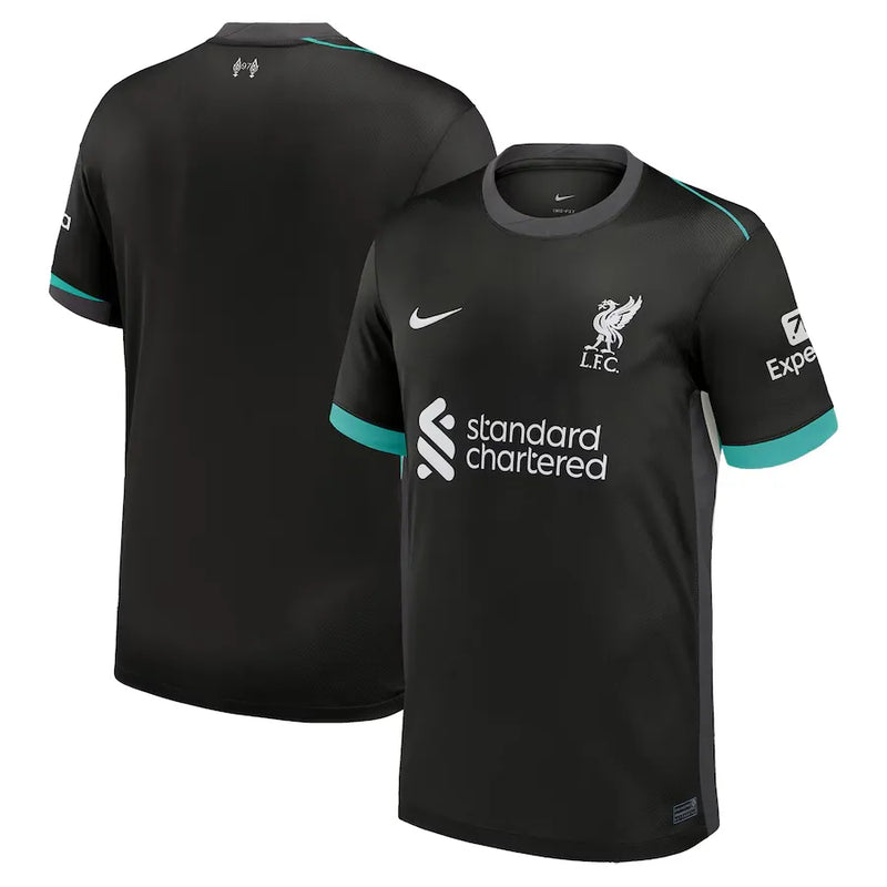 Camisa Liverpool Away 24/25 - Torcedor Preta