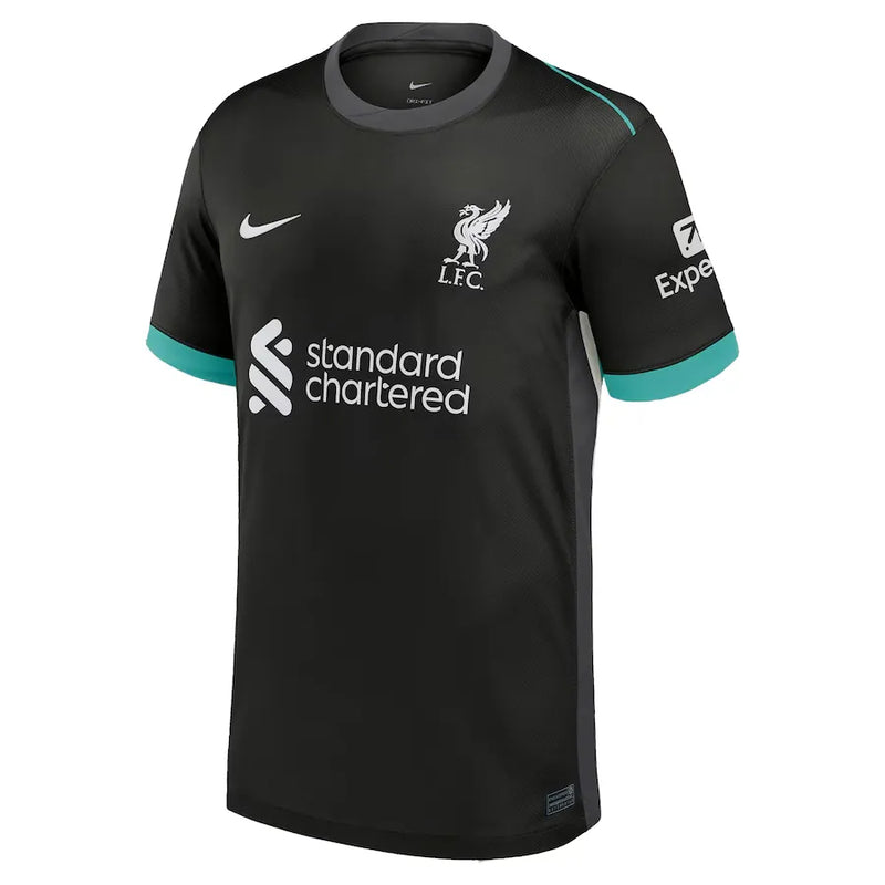 Camisa Liverpool Away 24/25 - Torcedor Preta