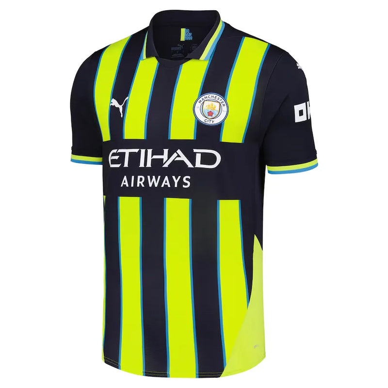 Camisa Manchester City Away 24/25 - Torcedor Azul e Amarela