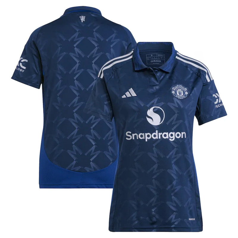 Camisa Manchester United Away 24/25 - Feminina Azul