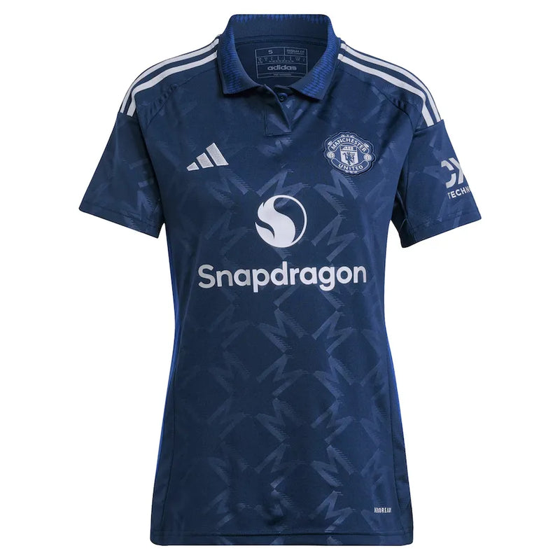 Camisa Manchester United Away 24/25 - Feminina Azul