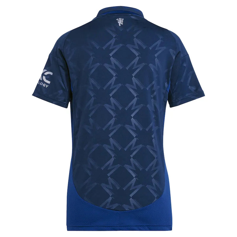 Camisa Manchester United Away 24/25 - Feminina Azul