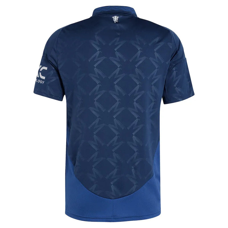 Camisa Manchester United Away 24/25 - Torcedor  Azul