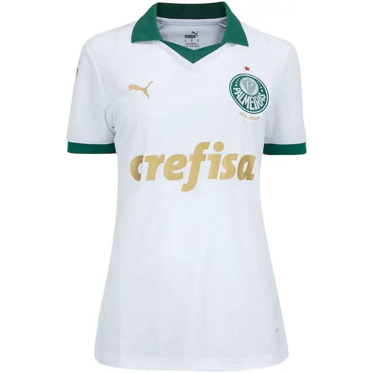 Camisa Palmeiras Away 24/25 - Feminina Branca