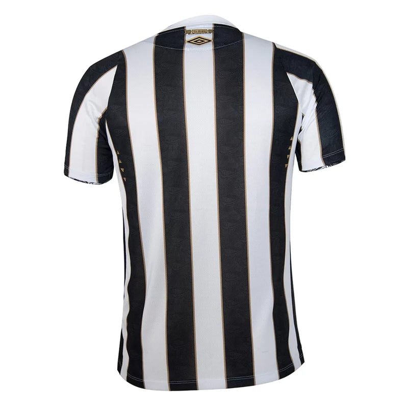 Camisa Santos Away 24/25 - Torcedor Branca e Preta